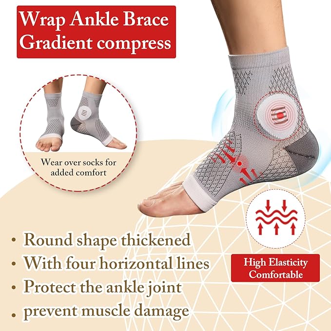 6x Pairs Pain Relif Socks